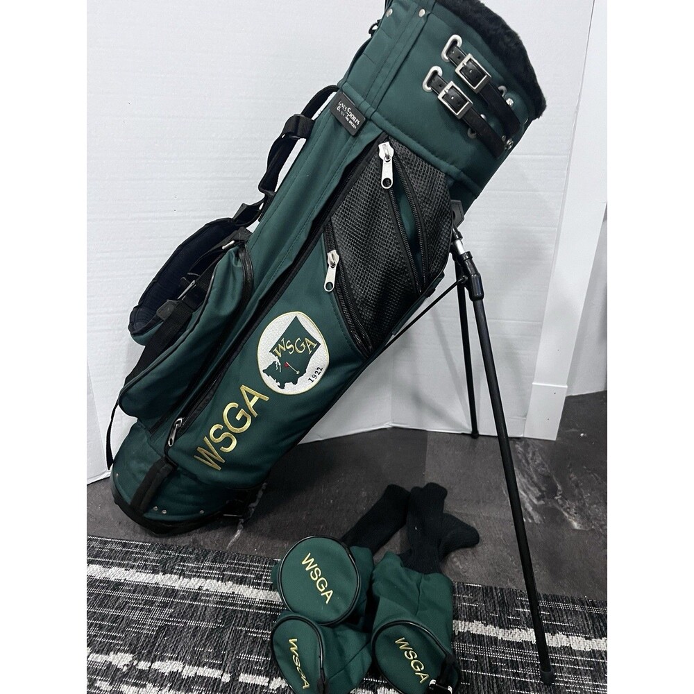 Jones Golf Bag Green Vintage Golf Bag wsga ladies Washington & club covers